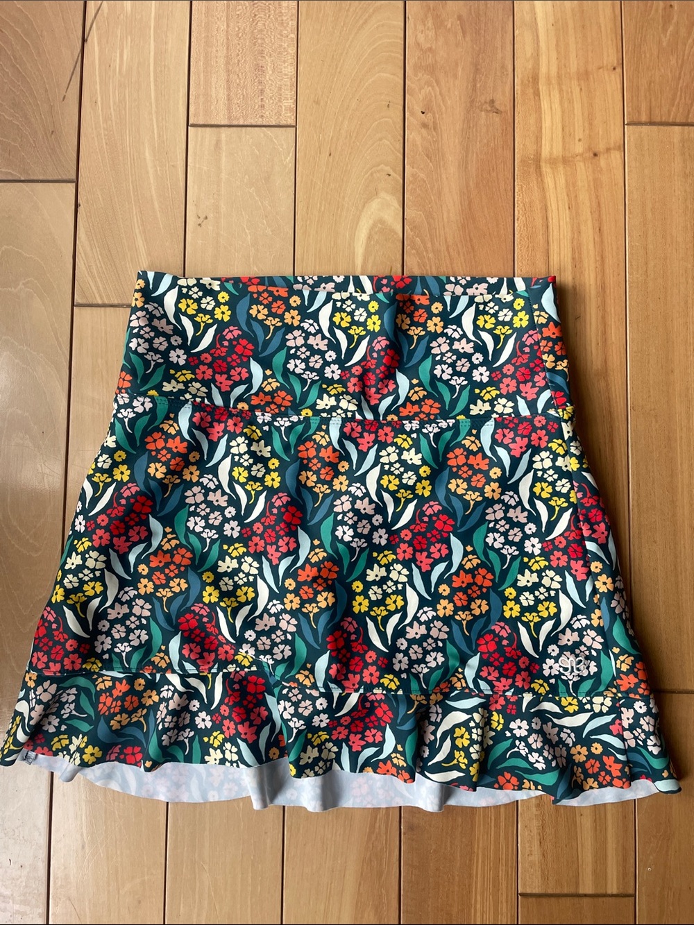 Albion Costa floral high waisted swim skirt